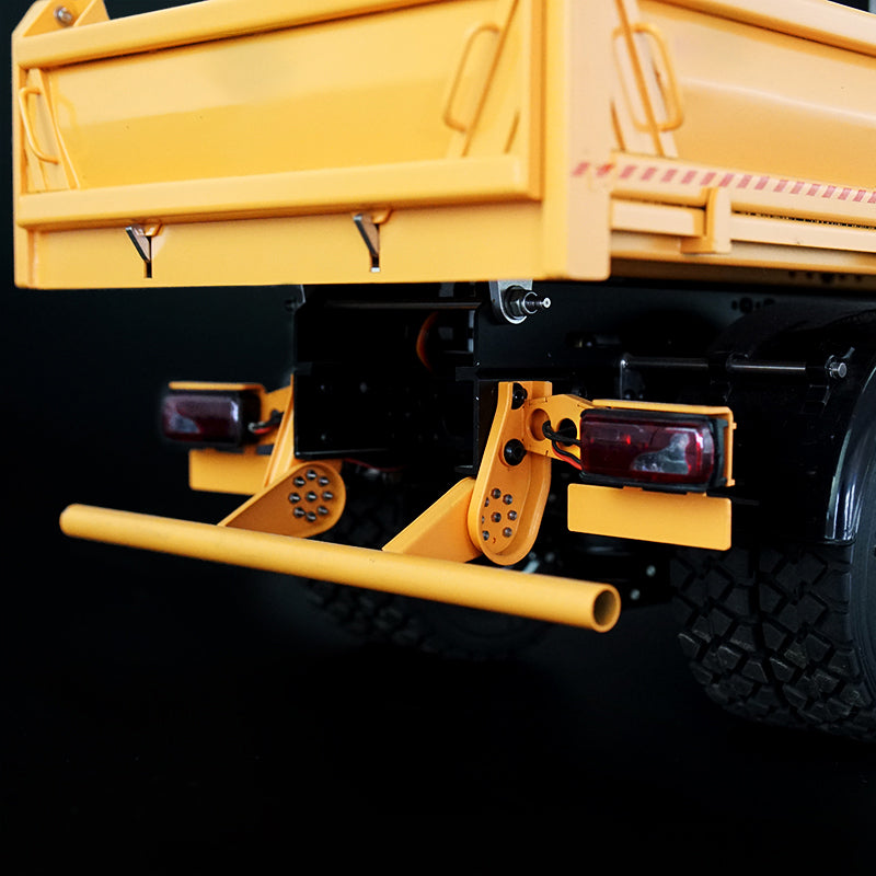 LESU 1/14 Metal 4*4 Chassis TGS Hydraulic Dumper Truck Model Decorative Light Parts Opitonal Versions Battery Charger