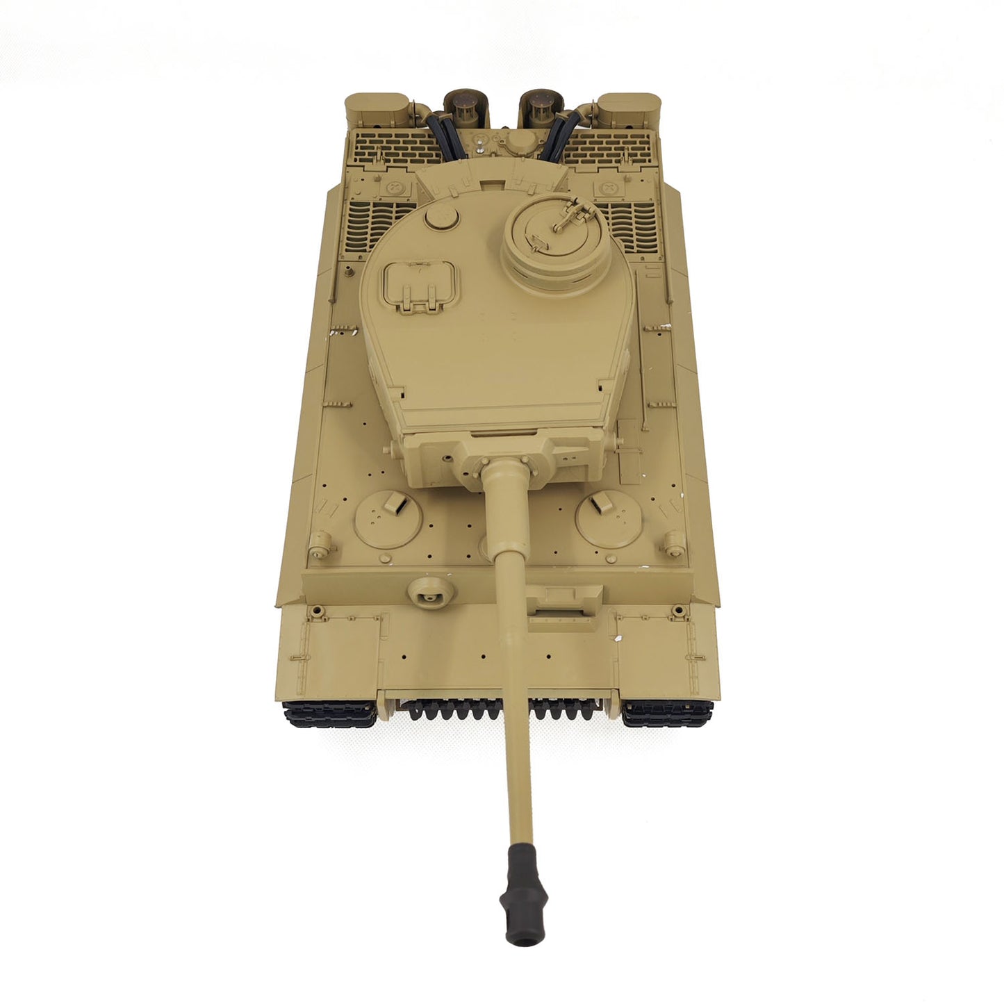 2.4Ghz Henglong 1/16 7.0 Plastic German Tiger I RTR RC Tank 3818 BB IR Barrel Recoil Steel Gearbox 320 Degree Rotating Turret