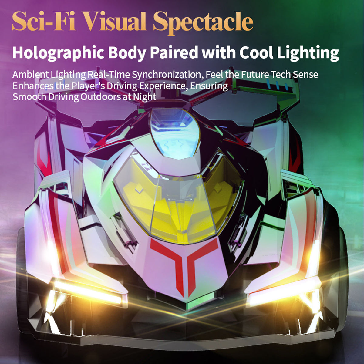 TOUCAN RC HOBBY 1/24 JJRC Q219 2.4G RC Racing Vehicle Lights Spray Drift Car RTR Toys All Wheel Drive Remote Control High Speed Model Battery