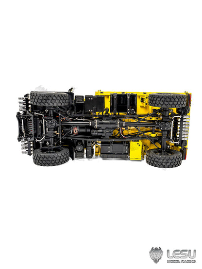 LESU U4023 Metal 1/14 Hydraulic RC Off Road Car AWD Remote Control All Terrain Vehicle Light Truck Model Wheel Hub Reduction