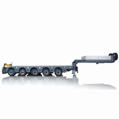 1/14 Metal CNC Heavy 5Axle Steering Trailer Sticker Servo For TAMIYA RC Tractor Truck DIY Parts