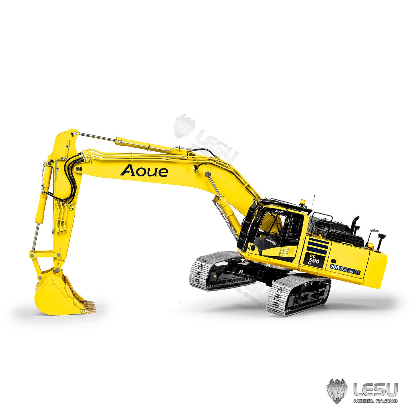 LESU Aoue PC500 1/14 Metal RC Hydraulic Tracked Excavator PNP/RTR B0019 7Ways Valve 3-4MAP Pump Light System for Construction Vehicle Collectors