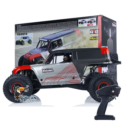 US STOCK YIKONG YK4073 4X4 1/7 Plastic RC Off-road Vehicles 4WD Remote Control Climbing Car Hobby Model TB7 Assembled Painted
