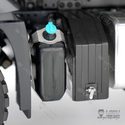 BEST SELLING LESU 1/14 3363 3348 6*6 RC Dump Truck Hydraulic System Valve Pump Metal Cylinder Motor Bcuket W/O Cabin ESC Servo