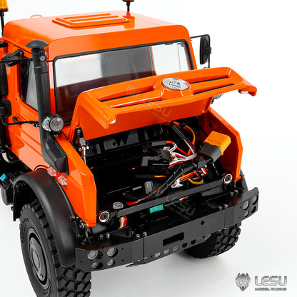 LESU U4023 1/14 Metal RC Off-Road All-Terrain Light Truck with Flysky PL18EV LITE Radio System 3 Speed Transmission Light Sound for Outdoor