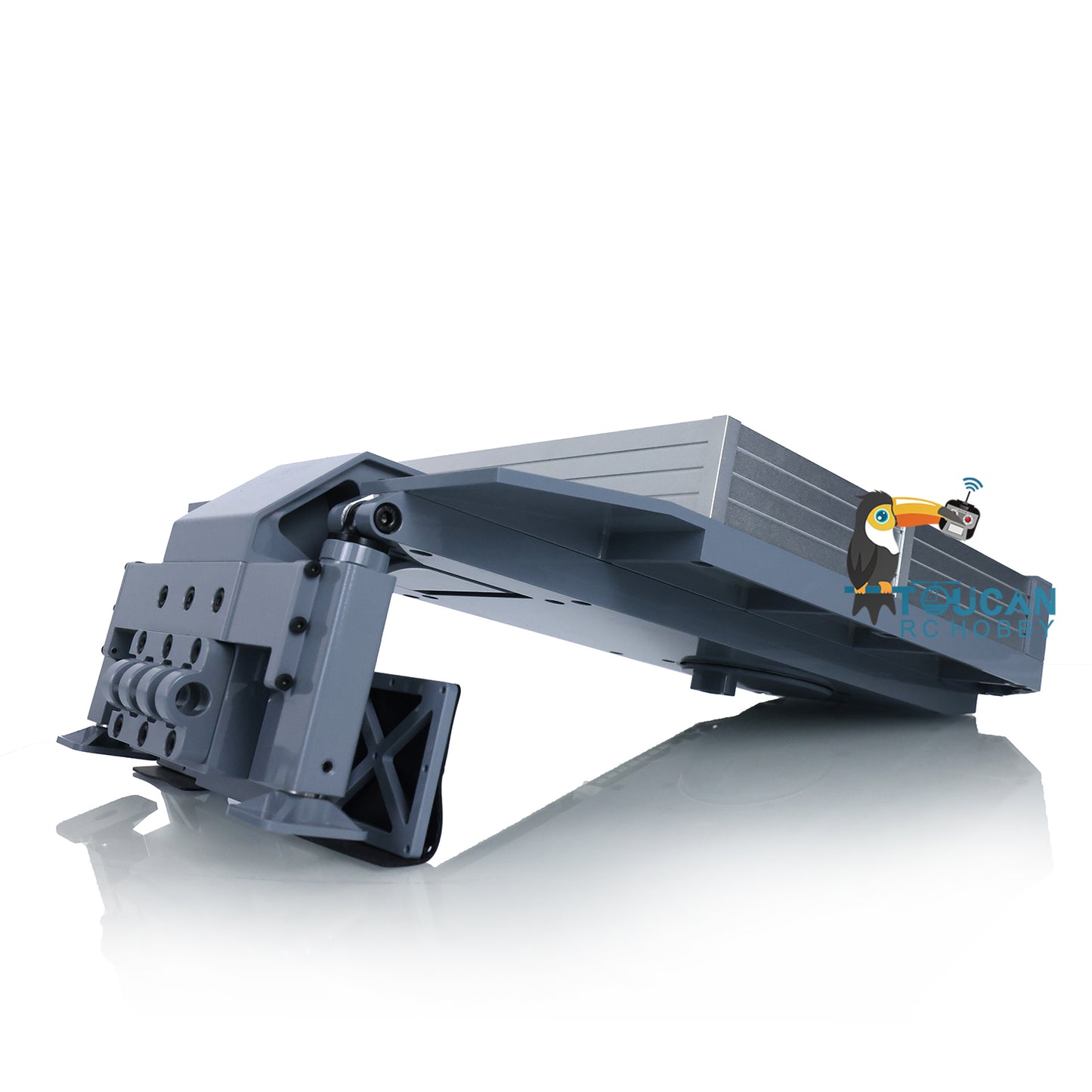 1/14 Metal CNC Heavy 5Axle Steering Trailer Sticker Servo For TAMIYA RC Tractor Truck DIY Parts