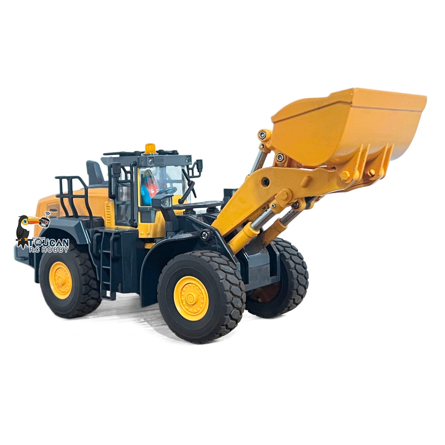 Pre-order Half Metal 1/50 Electric Remote Control Loader Ready To Run Mini RC Engineering Vehicle Model Lights Sounds Desktop Level Gift