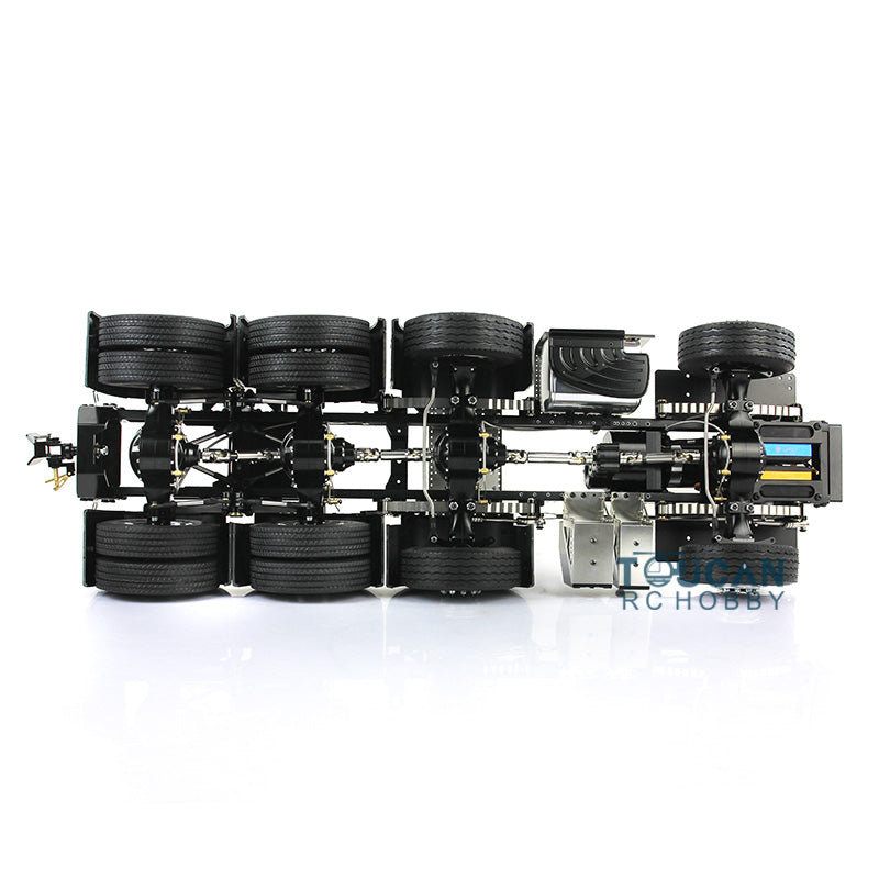 In Stock LESU 8*8 Metal Chassis 1/14 RC DIY 3363 56348 1851 Tractor Truck
