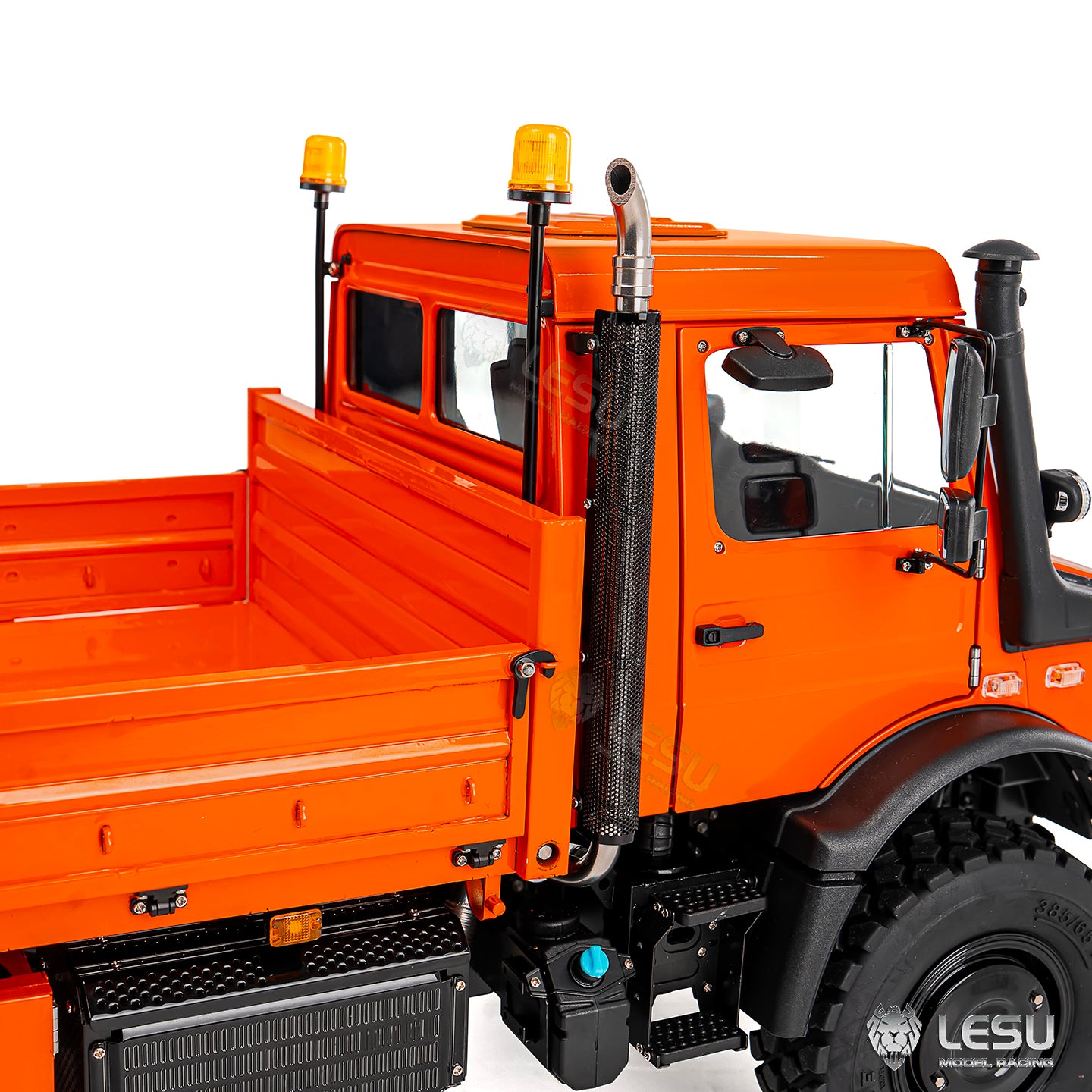 LESU U4023 1/14 Metal RC Off-Road All-Terrain Light Truck with Flysky PL18EV LITE Radio System 3 Speed Transmission Light Sound for Outdoor