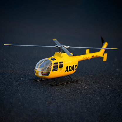 470 Class FLYWING BO105 RC Helicopter Model GPS 4 Blades Rotor Head One Click Return Brushless Motor RTR I6S Radio Battery