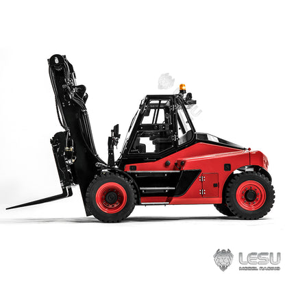 LESU AOUE LD160S 1/14 Metal Hydraulic RC Forklift with CNC shell 6 Ways Reversing Valve Towing Hook Sound Light System