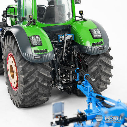LESU Metal K500 Seedbed Pre-sowing Soil Preparation Machine Planter Plough for 1/14 RC Hydraulic Tractor Car AOUE 1050 Model