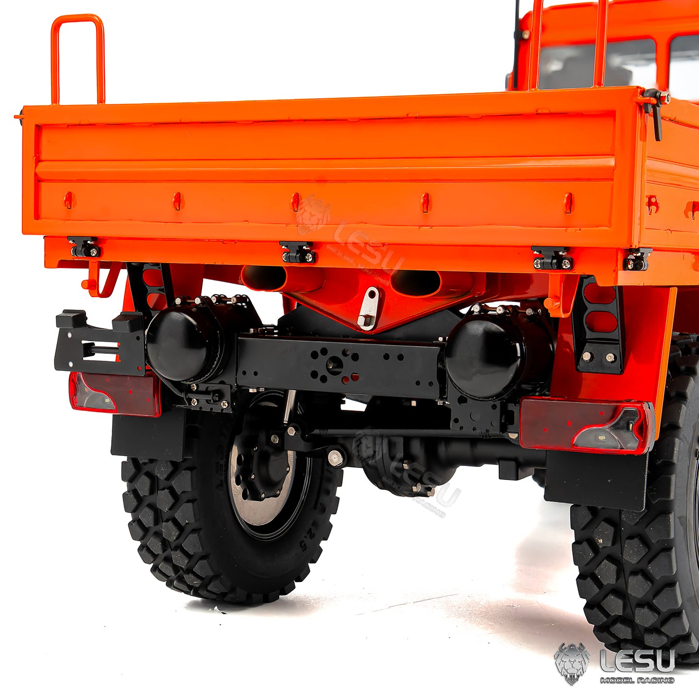 LESU U4023 1/14 Metal RC Off-Road All-Terrain Light Truck with Flysky PL18EV LITE Radio System 3 Speed Transmission Light Sound for Outdoor