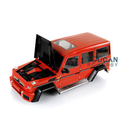 313MM Wheelbase Plastic Car Shell G55 Assembled for 1/10 SCX10 Radio Controlled Crawler RC Cars Model