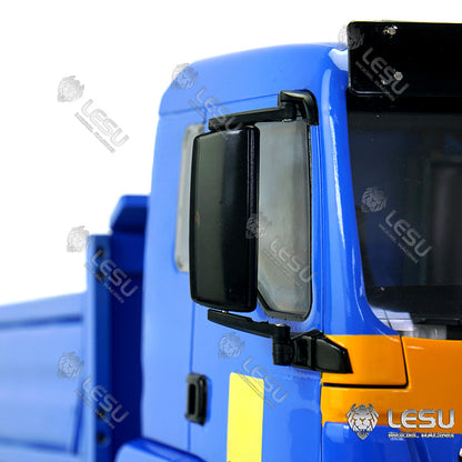 LESU 1/14 Metal 3 Ways RC Dumper Truck Model 3Speed Transmission Sound Light System Scale Vehicle for Engineering Vehicle Enthusiast