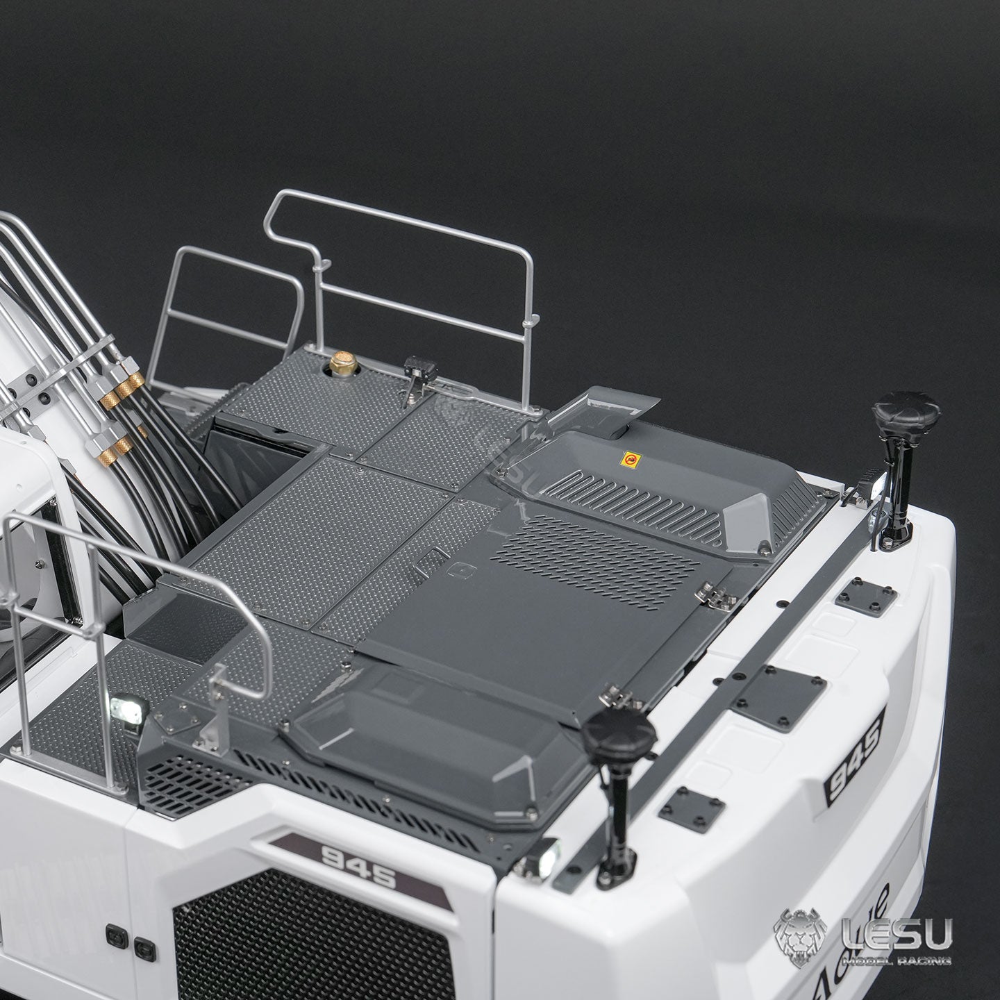 LESU 1/14 RC Hydraulic Excavator AOUE LR945 CNC Long-reach Digger RTR Radio Control Model Light 7CH Valve Paladin PL18EV LITE