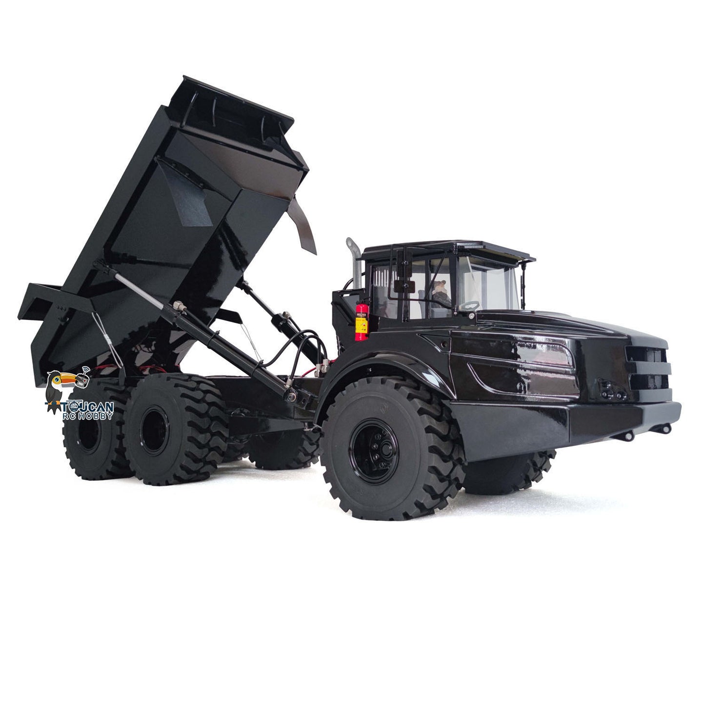 Remote Control 1/14 6x6 Metal Hydraulic lifting Articulated Truck A40G RC Dumper Toys Model Motor Servo Transmitter