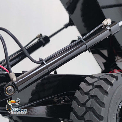 Remote Control 1/14 6x6 Metal Hydraulic lifting Articulated Truck A40G RC Dumper Toys Model Motor Servo Transmitter