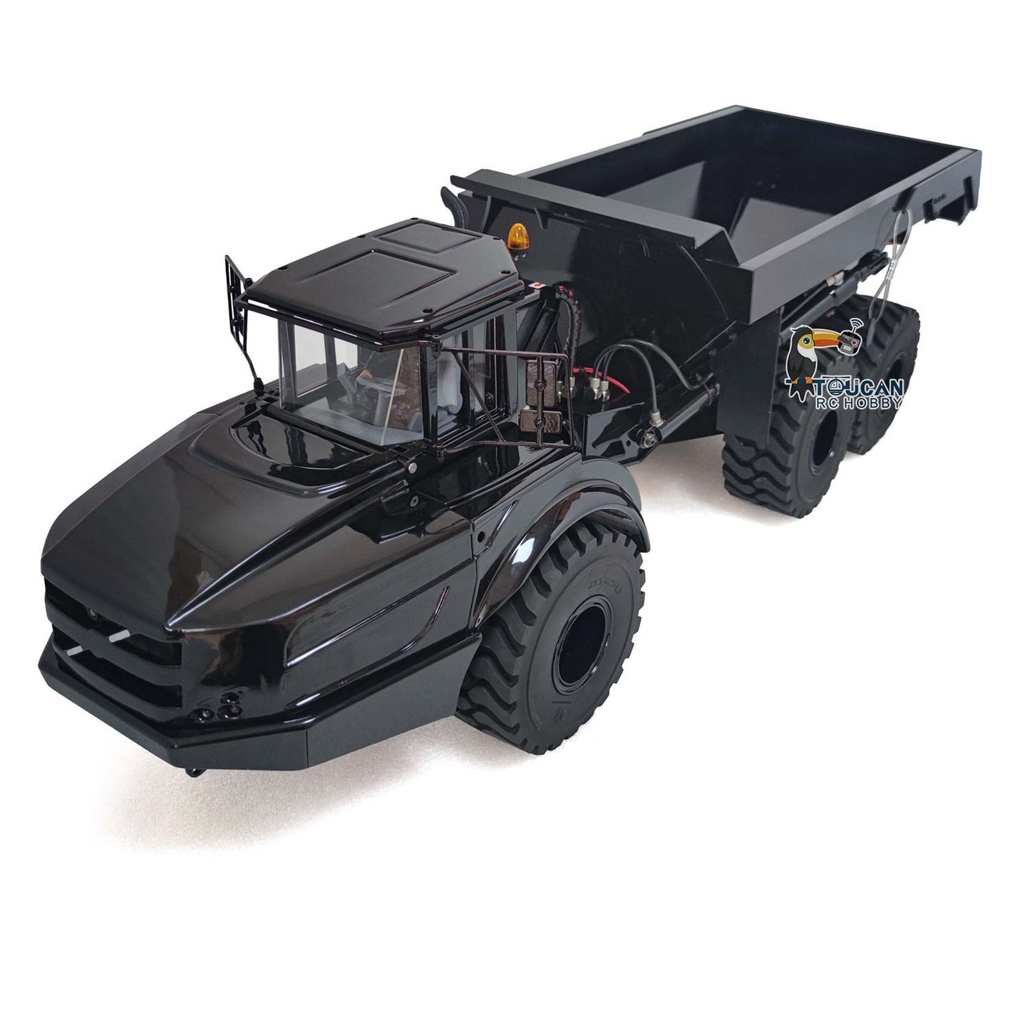 Remote Control 1/14 6x6 Metal Hydraulic lifting Articulated Truck A40G RC Dumper Toys Model Motor Servo Transmitter