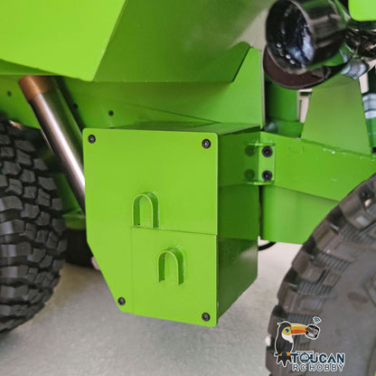 TOUCAN RC HOBBY  793D Metal 1/20 RC Hydraulic Mine Truck Heavy Duty Remote Control Dumper RTR 2Speed Gearbox Flysky I6X Radio Light System