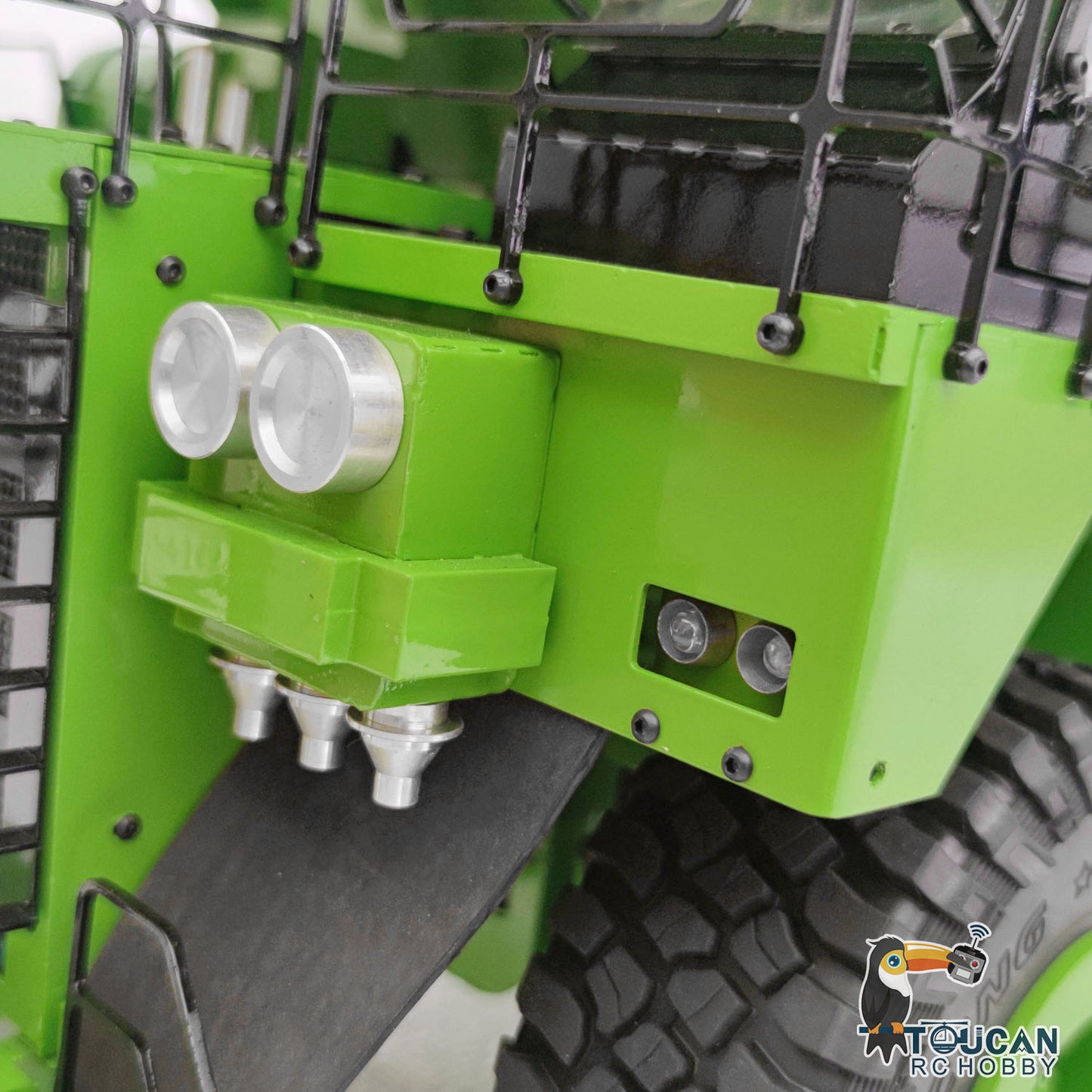 TOUCAN RC HOBBY  793D Metal 1/20 RC Hydraulic Mining Truck Remote Control Dumper Car 6X Finished Product Warning Sounds Heavy Construction Vehicles