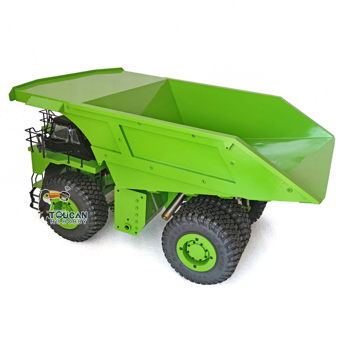 TOUCAN RC HOBBY  793D Metal 1/20 RC Hydraulic Mine Truck Heavy Duty Remote Control Dumper RTR 2Speed Gearbox Flysky I6X Radio Light System