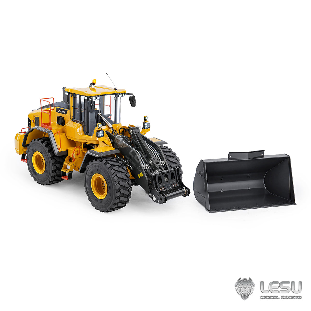 LESU 1/14 RC Hydraulic Wheel Loader L220H A0013 - 90% Metal PNP/RTR 2-Speed Transmission