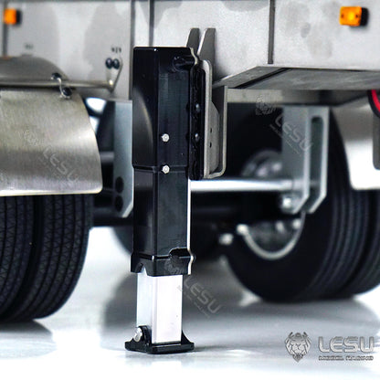 LESU 1/14 Metal RC Hydraulic Lifting Semi-tipper Model with A0006 Electric Legs for RC Tractor Truck DIY Builders Backyard Fun