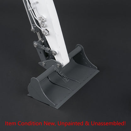 LESU AOUE LR945 KIT Unit 1/14 RC Hydraulic Long-reach Excavator CNC Extended Arm Digger Model Light 7CH Valve 4MPa Pump LCD