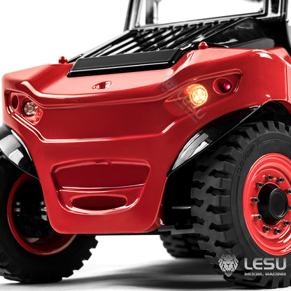 LESU AOUE LD160S 1/14 Metal Hydraulic RC Forklift with CNC shell 6 Ways Reversing Valve Towing Hook Sound Light System