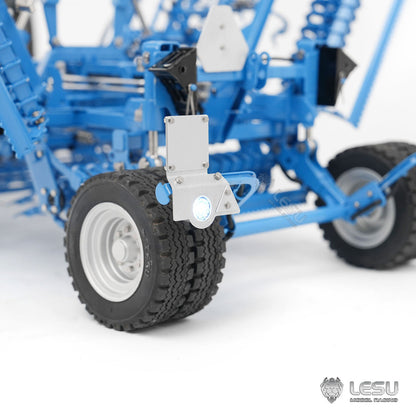 K500 Metal Seedbed Pre-sowing Soil Preparation Machine Planter KIT for LESU 1/14 RC Hydraulic Agricultural Car Tractor AOUE 1050