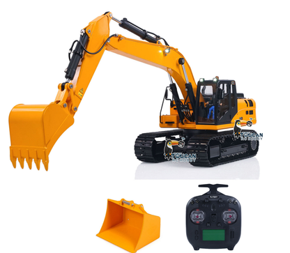 US Stock TOUCAN RC HOBBY 323GX RTR Metal 1/12 Hydraulic Remote Control Excavator  3 Way Valve RC Digger Model Quick Coupler Flysky ST8 Radio Battery
