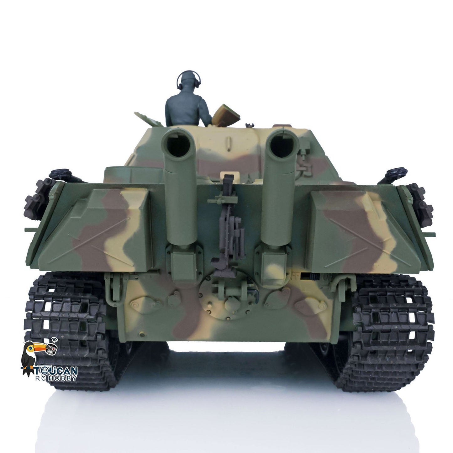 TOUCAN RC HOBBY Henglong 1/16 TK7.0 Plastic German Jadpanther 3869 RTR RC Tank FPV Infrared Combat BB Unit Smoke Steel Gearbox Metal Barrel