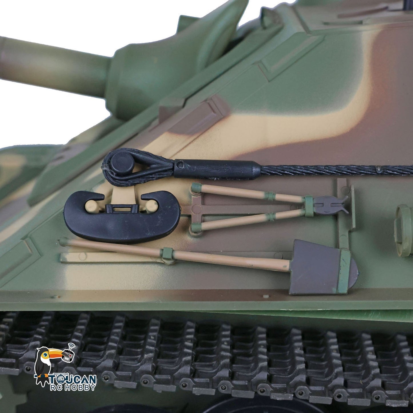 TOUCAN RC HOBBY Henglong 1/16 TK7.0 Plastic German Jadpanther 3869 RTR RC Tank FPV Infrared Combat BB Unit Smoke Steel Gearbox Metal Barrel