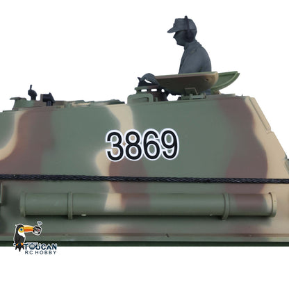 TOUCAN RC HOBBY Henglong 1/16 TK7.0 Plastic German Jadpanther 3869 RTR RC Tank FPV Infrared Combat BB Unit Smoke Steel Gearbox Metal Barrel
