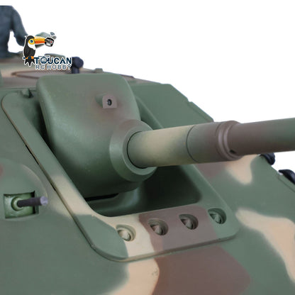 TOUCAN RC HOBBY Henglong 1/16 TK7.0 Promotion German Jadpanther 3869 RTR RC Tank FPV Infrared Combat Smoke BB Unit Metal Sprockets Idlers Wheels Tracks Steel Gearbox