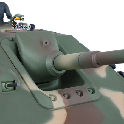 TOUCAN RC HOBBY Henglong 1/16 TK7.0 Plastic German Jadpanther 3869 RTR RC Tank FPV Infrared Combat BB Unit Smoke Steel Gearbox Metal Barrel