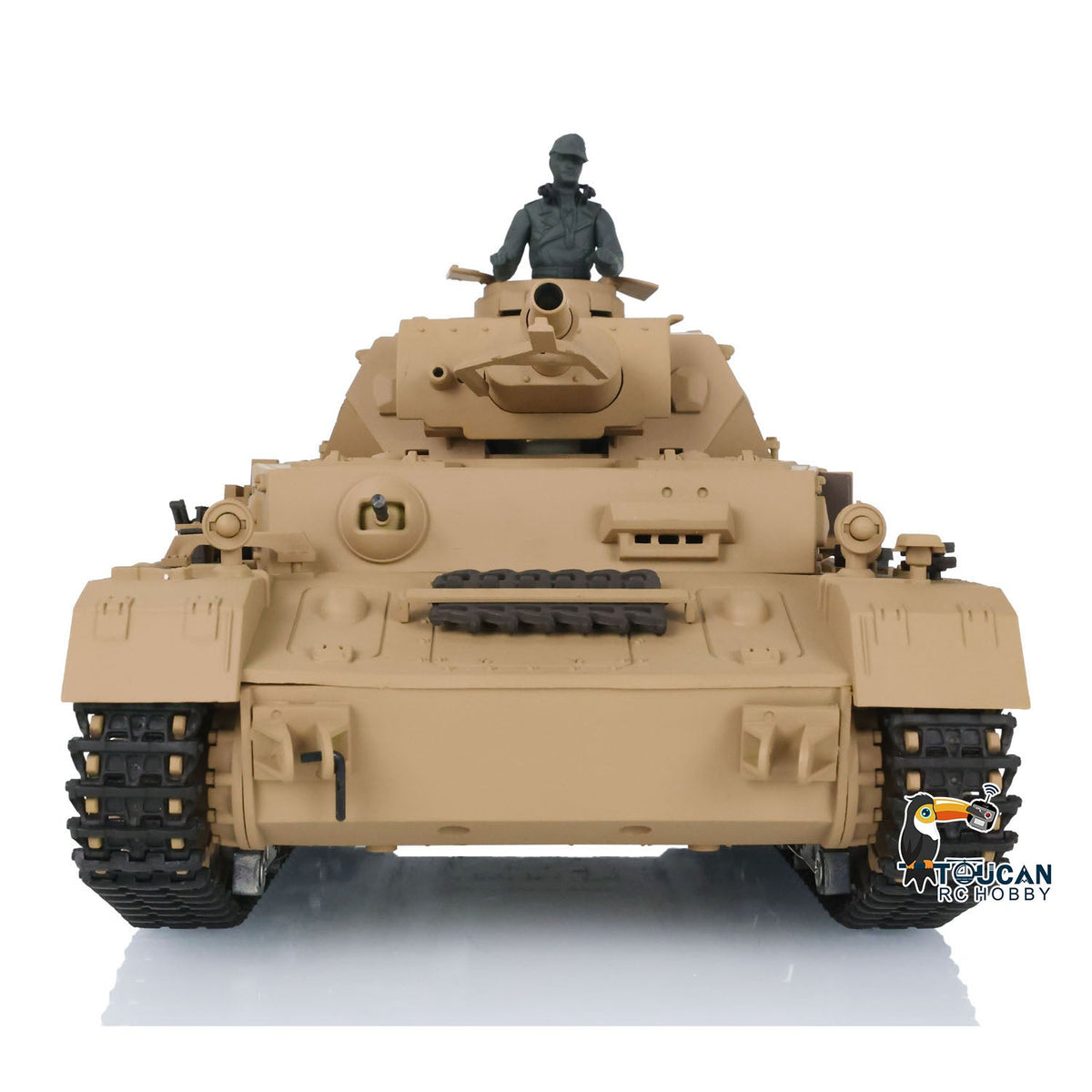 TOUCAN RC HOBBY Heng Long 1/16 TK7.0 Kunststoff deutscher Panzer IV F2 F 3858 3859 RTR RC Panzermodell Infrarot-Kampf 360-Grad-Turm BB-Einheit Rauch Metallrohr