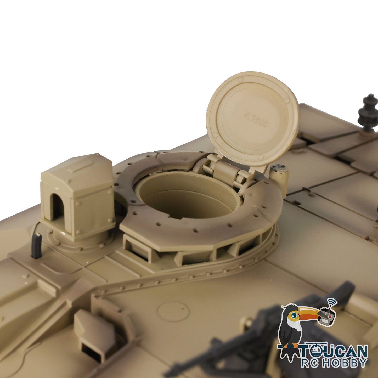 UK Stock Henglong 1/16 Scale 7.0 Upgraded Challenger II RTR RC Tank 3908 Metal Tracks