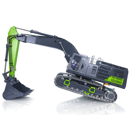 LESU C374F 1/14 Remote Control Hydraulic Excavator Heavy RC Digger Model Sound Smoke Light LCD Screen Quick Coupler 6CH Valve