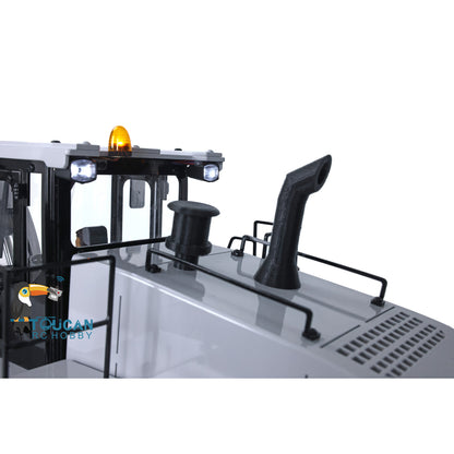 Metal 1/14 Scale WA470 RC Hydraulic Loader 980L Ready to Run XDRC Construction Vehicle Lights Sound Battery