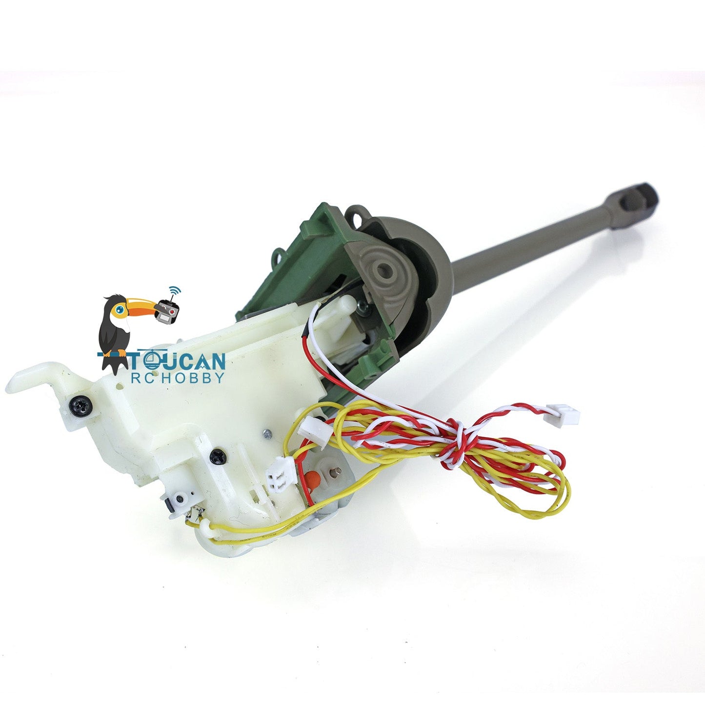 TOUCAN RC HOBBY Henglong Plastic Recoil Barrel BB Unit For1/16 6.0 7.0 M26 Pershing RC Tank 3838