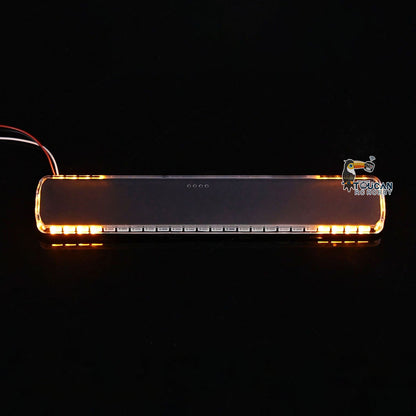 BITRC Cabin Roof Rotating Warning Light for DIY 1/14 RC Tractor Truck Lorry Car