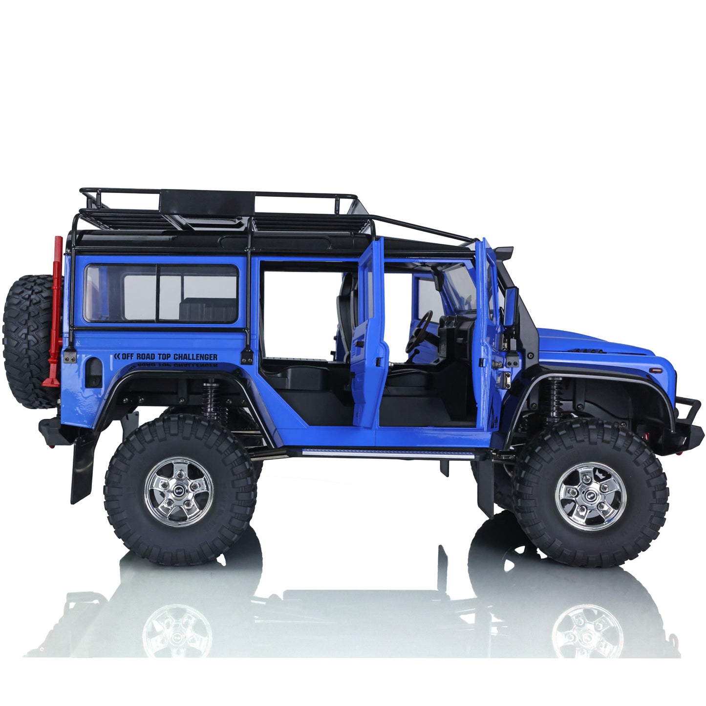 HG Remote Control Rock Clawer 1/10 4x4 Off-road Climbing Vehicle P411 RC Truck Car Differential Lock 45A ESC Outdoor Truck