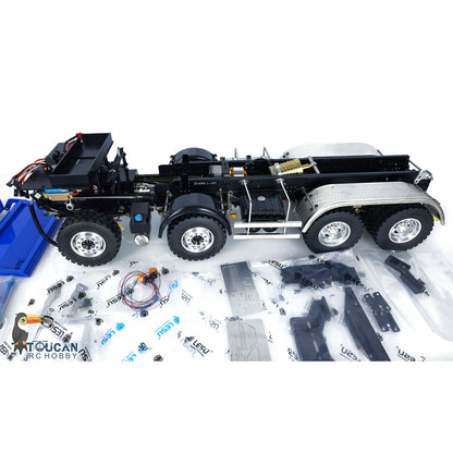 LESU 8x8 1/14 RC Dump Truck for TGS Metal Chassis Remote Control Dumper Car