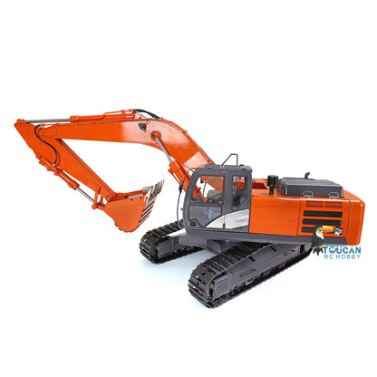 BEST SELLING 360 DIM-H3 1/12 Scale Hydraulic RC Excavator Light System Motor Servo ESC Main Boom Metal Bucket Assembled