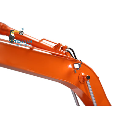BEST SELLING 360 DIM-H3 1/12 Scale Hydraulic RC Excavator Light System Motor Servo ESC Main Boom Metal Bucket Assembled