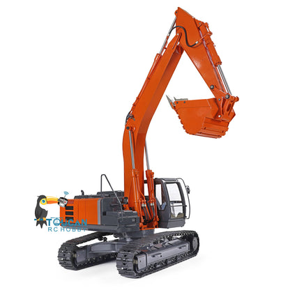 BEST SELLING 360 DIM-H3 1/12 Scale Hydraulic RC Excavator Light System Motor Servo ESC Main Boom Metal Bucket Assembled