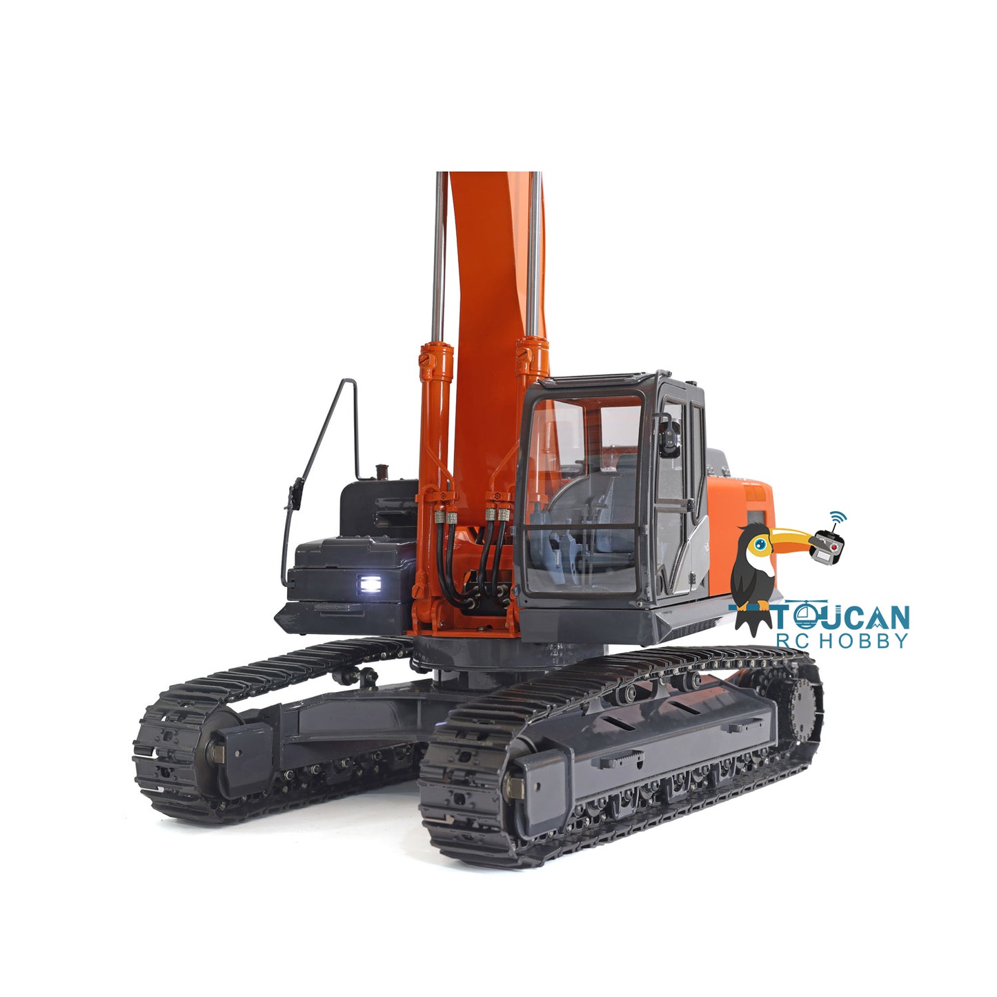 BEST SELLING 360 DIM-H3 1/12 Scale Hydraulic RC Excavator Light System Motor Servo ESC Main Boom Metal Bucket Assembled