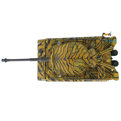 TOUCAN RC HOBBY Henglong 1/16 TK7.0 3818 Tiger I RTR RC Tank FPV 360 Degrees Turret Barrel Recoil Smoke Metal Tracks Sprockets Idlers Road Wheels Hand Spray Painting Color